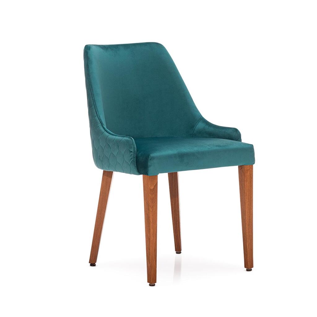 Stolica Valentina svojim dizajnom spaja više stilova. Odabirom boje mebla može se postići originalan i neobičan efekat. Izuzetno je udobna stolica snažnog karaktera.